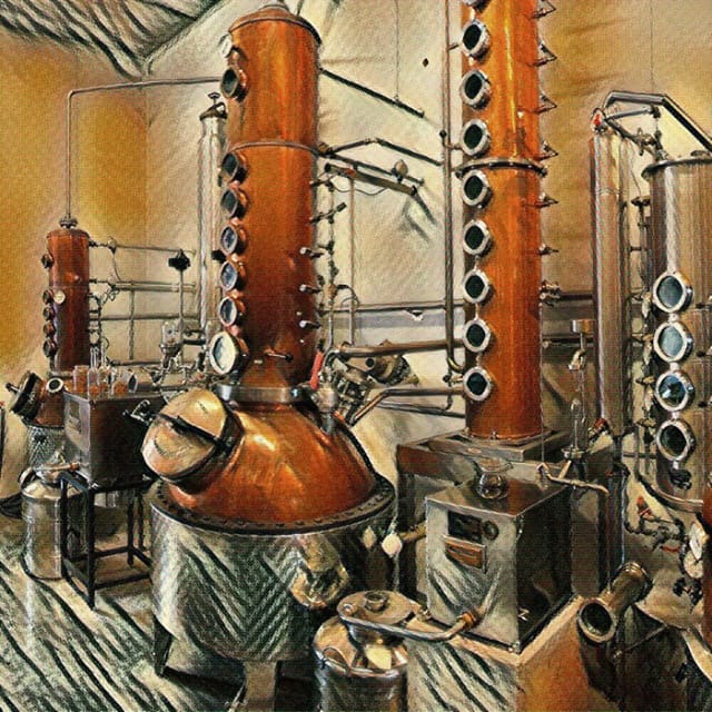 GIN GHIS KHAN - London Dry Gin - Production