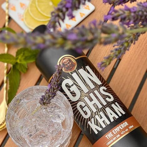 GIN GHIS KHAN - London Dry Gin - Cocktail