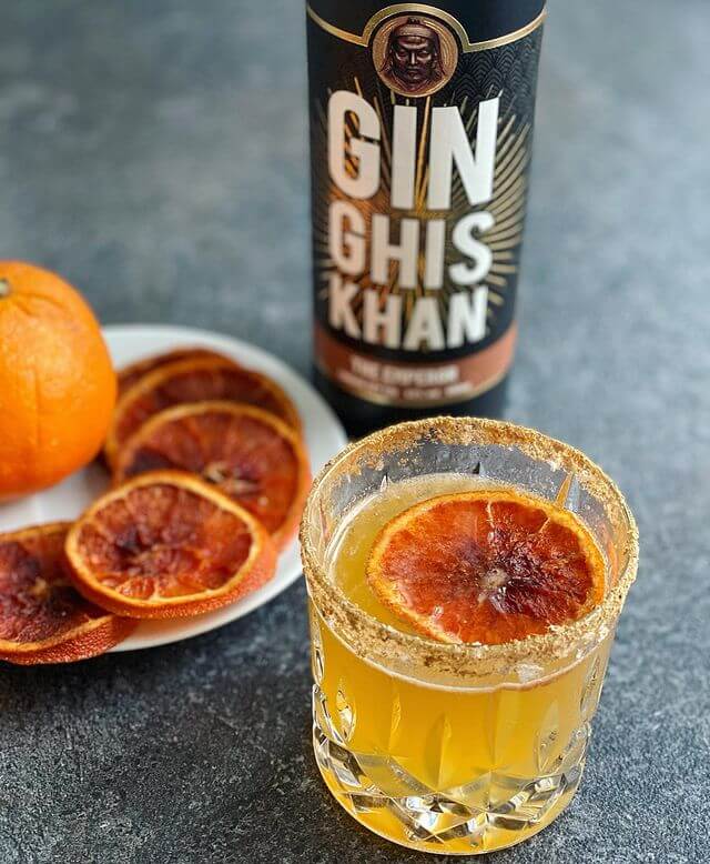 GIN GHIS KHAN - London Dry Gin - Cocktail